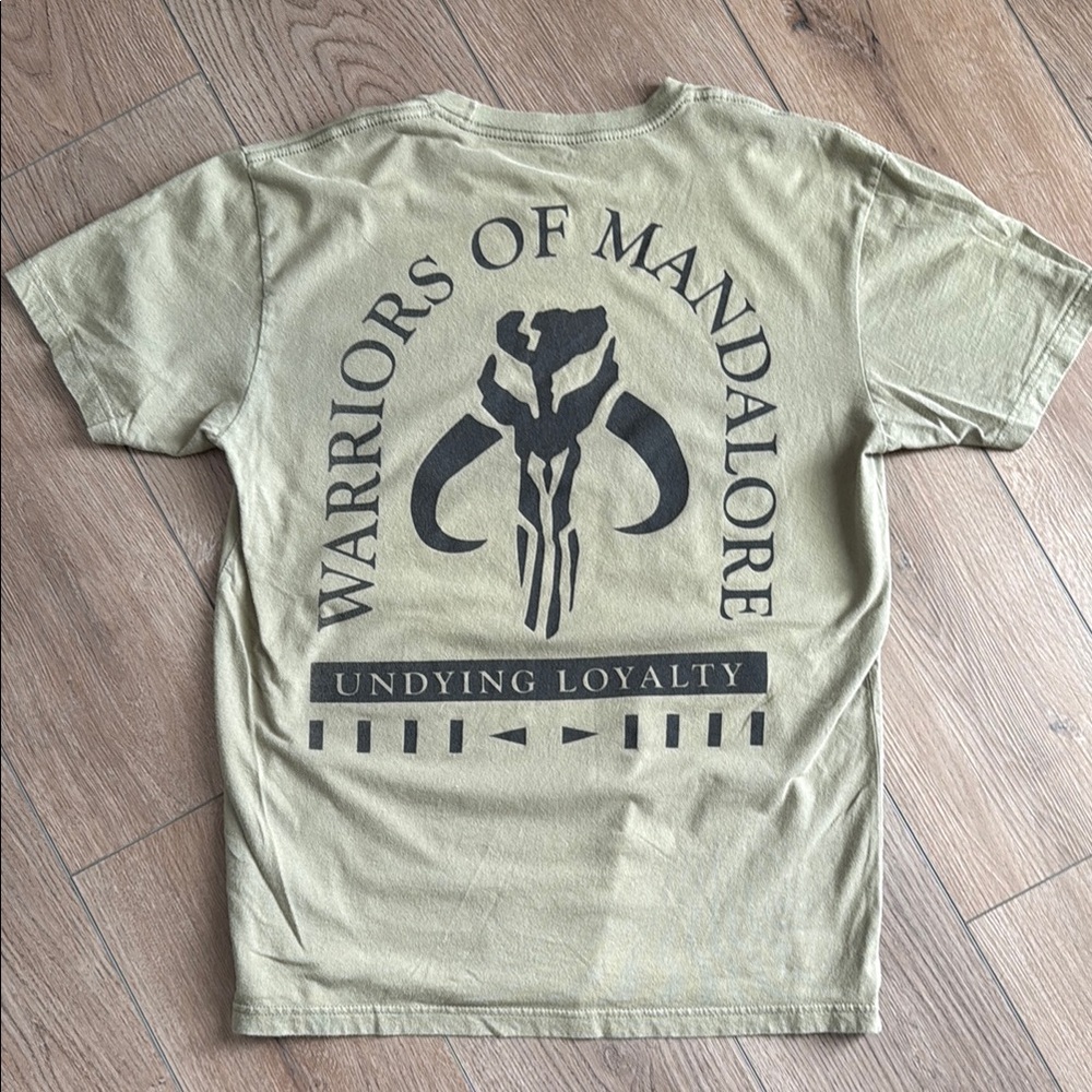 Warriors of Mandalore Olive Green T-Shirt